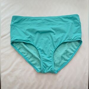 Lands' End Blue Bikini Swimwear Full Coverage"Sample" Never Worn